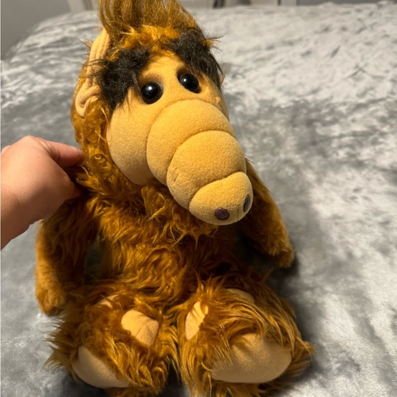 Alf Brown Stuffed Animal Toy - Vintage